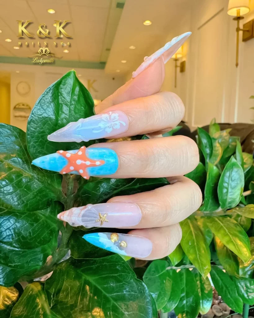Summer Acrylic Nails 2026: Trendy Almond, Coffin & Square Nail Ideas for a Stylish Summer