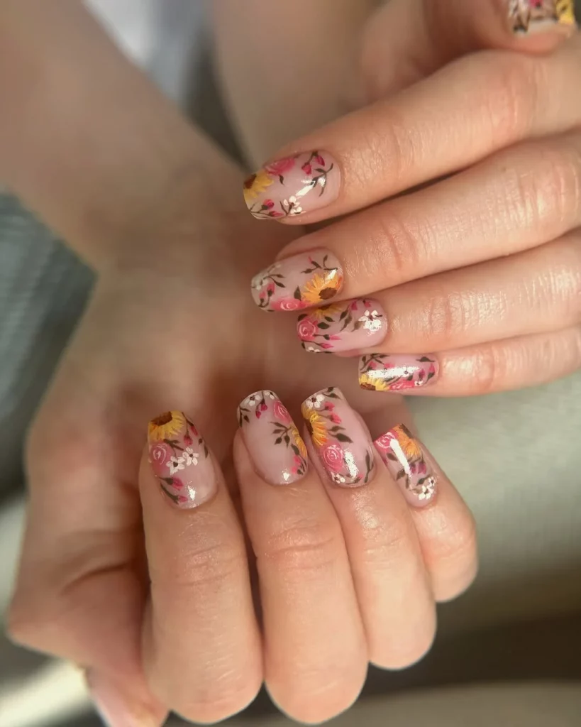 Summer Flower Nails 2026: Trendy Floral Nail Designs for a Cute Summer Manicure