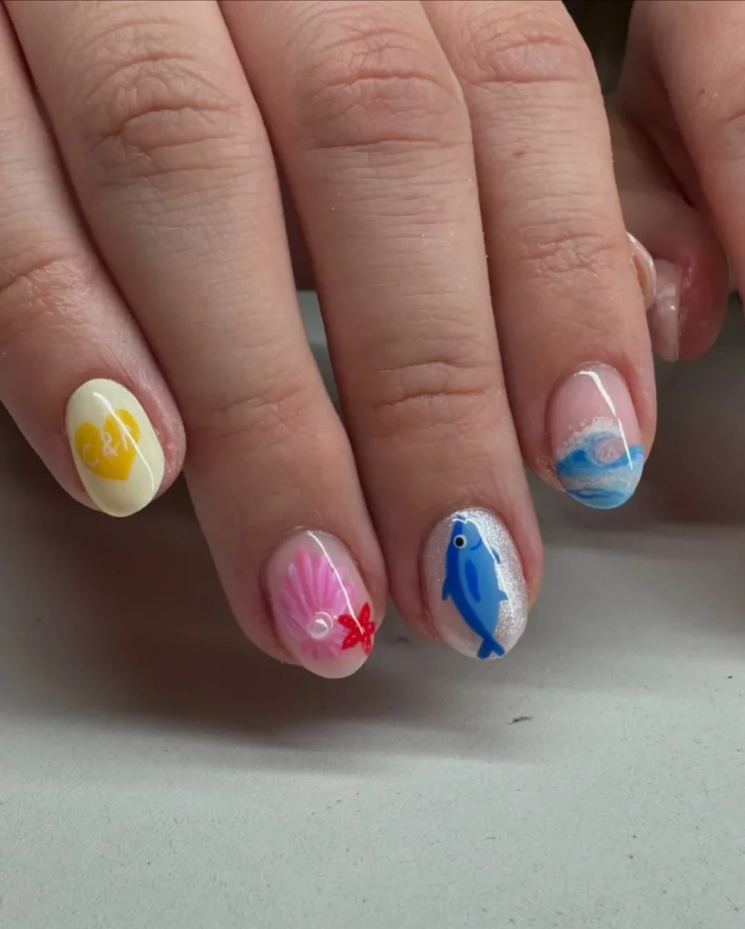 Summer Vacation Nails 2026: Trendy Beach, Almond & Simple Nail Ideas