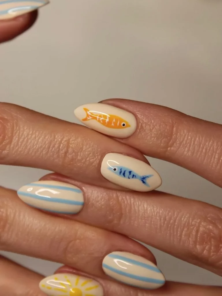 Summer Vacation Nails 2026: Trendy Beach, Almond & Simple Nail Ideas