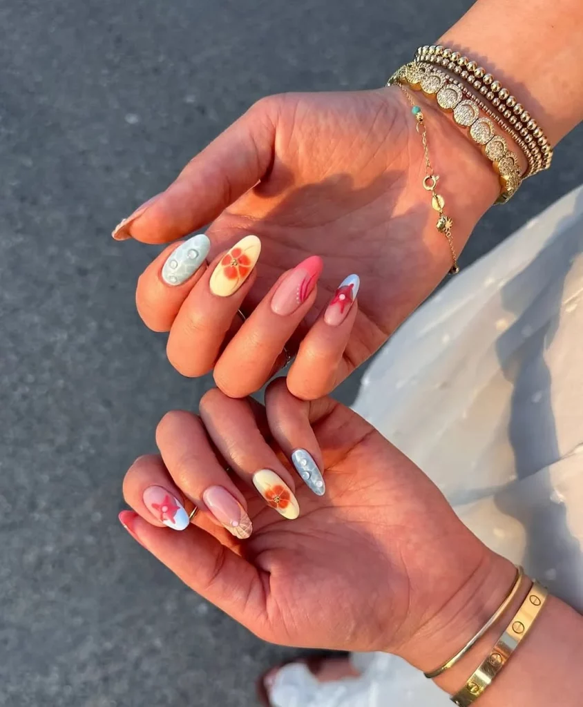 Summer Vacation Nails 2026: Trendy Beach, Almond & Simple Nail Ideas